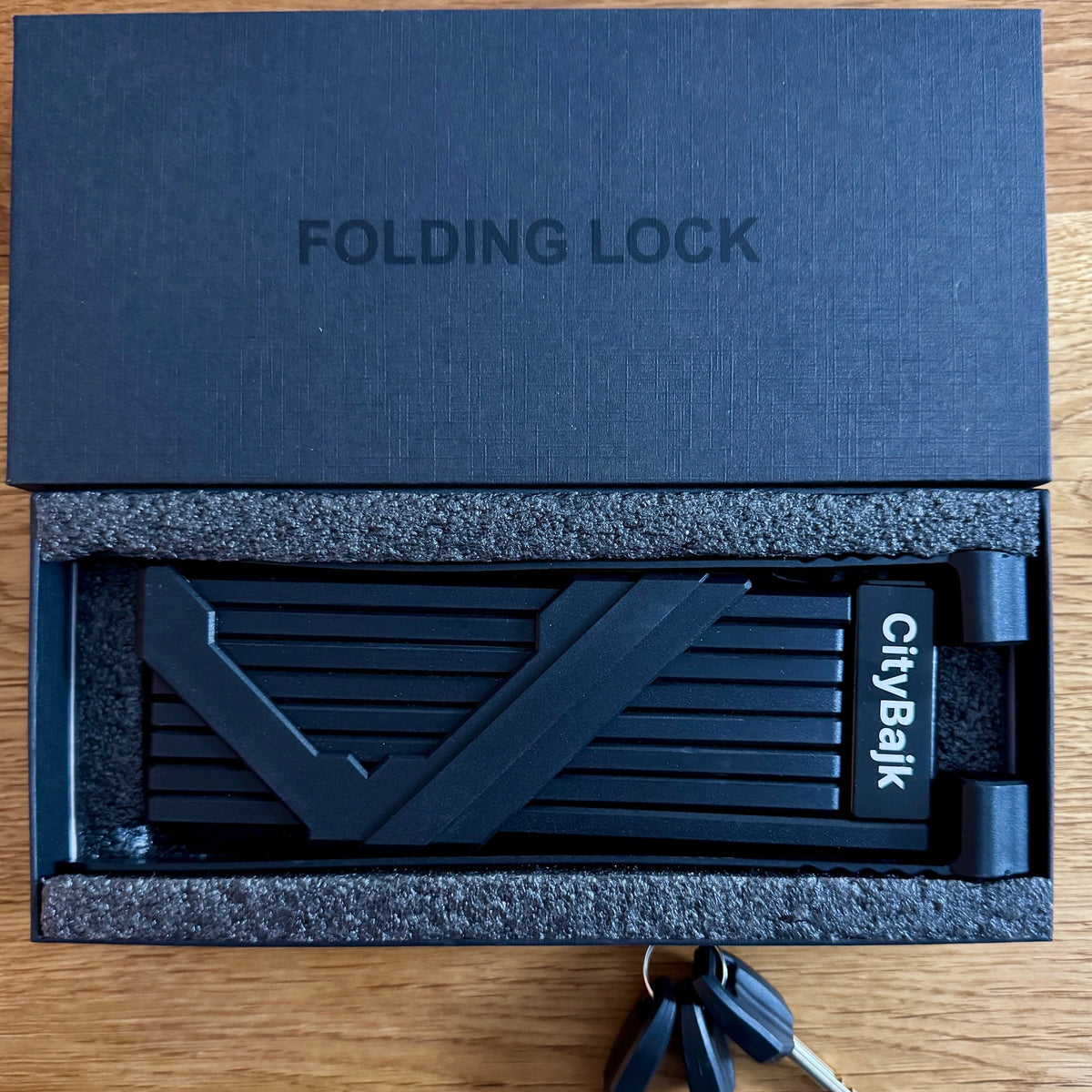 Citybajk Lock – zložljiva ključavnica 115 cm