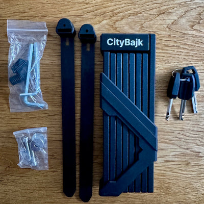 Citybajk Lock – zložljiva ključavnica 115 cm